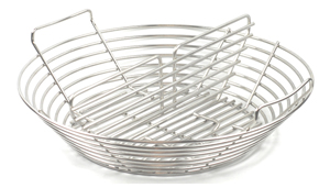 big joe kick ash basket with ceramic grill store's basket divider center basket position