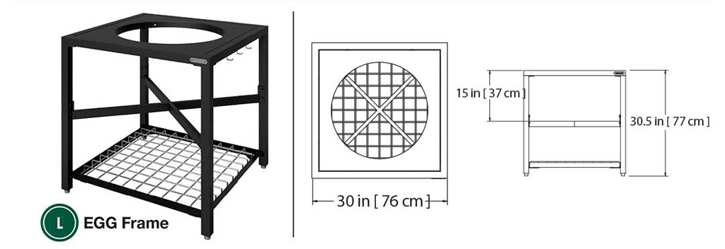 Expandable Modular Table Nest System for Large & XL Big Green EGG — Ceramic  Grill Store